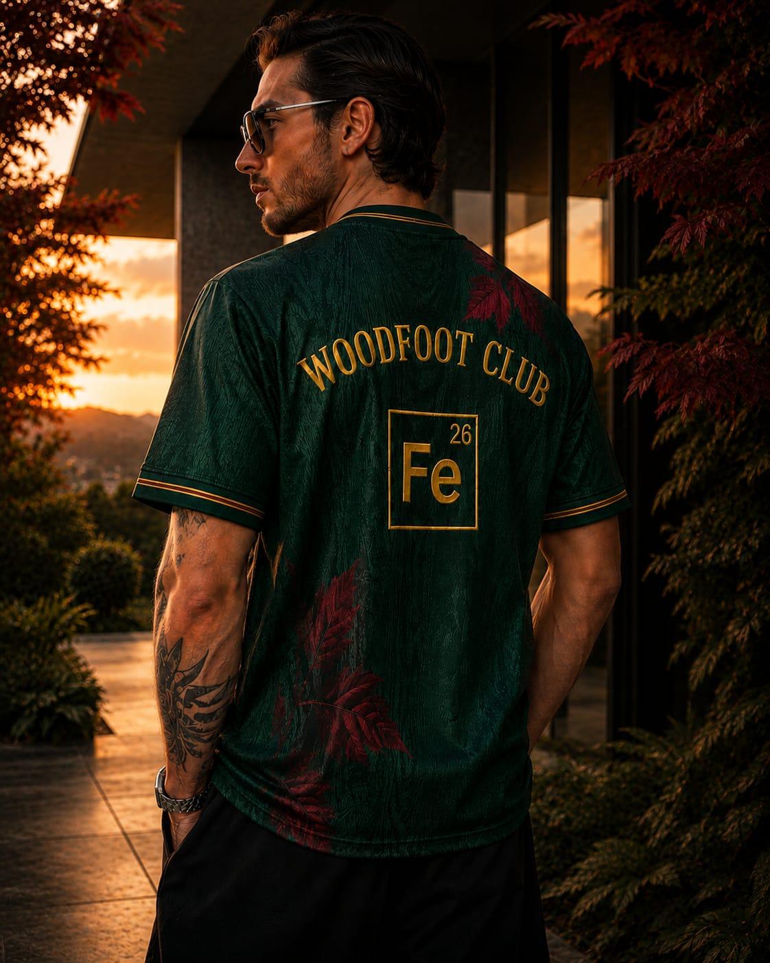 Wood foot Club green Jersey